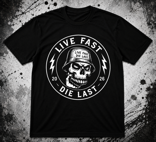 Live Fast Die Last Tee
