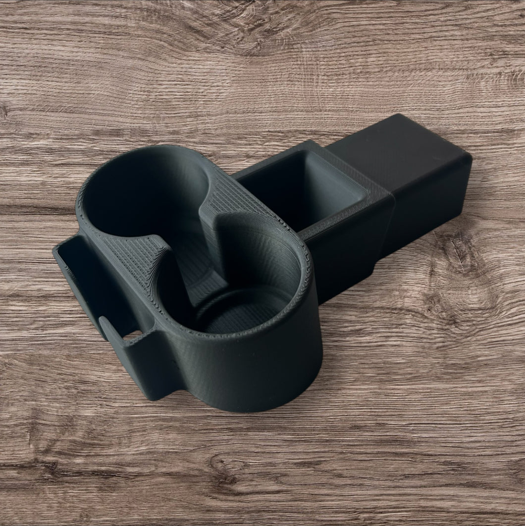 Square body Chevy Cup Holder with Phone Holder and Coin Tray
